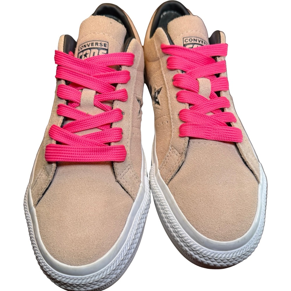 Converse One Star Pro Sage Elsesser Unisex 6.5W 5M Pink Suede Excellent A04135C - Picture 6 of 11